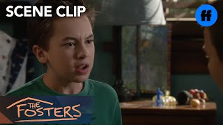 The Fosters  Season 2 Episode 18 Jude And Connor Kiss  Freeform [upl. by Orabla]