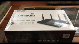 Asus AC3100 RTAC88U  RTAC88R Router Unboxing amp Setup [upl. by Skye]