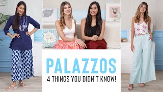 What To Wear With Palazzo Pants [upl. by Crowe]