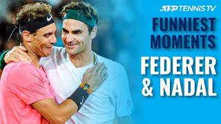 Roger Federer amp Rafael Nadal Funniest Moments in Iconic Tennis Rivalry [upl. by Euqinahs950]