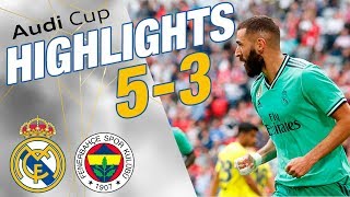 GOALS amp HIGHLIGHTS  Real Madrid 53 Fenerbahçe [upl. by Berriman421]