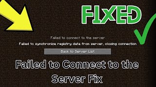 How to Fix failed to synchronize registry data from server closing connection [upl. by Anwahsed]