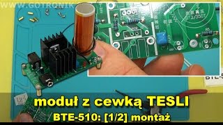 Cewka Tesli  zestaw do samodzielnego montażu kitdiy 12 [upl. by Losse]