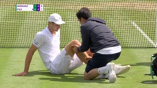 WIMBLEDON 2024  Hubert Hurkacz vs Arthur Fils  Tennis Highlights 🔴 [upl. by Atimed620]