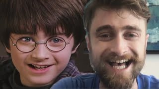 Daniel Radcliffe REACTS to Harry Potter Films’ 20th Anniversary Exclusive [upl. by Halian]