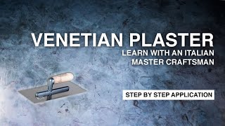 How to Apply Venetian Plaster  Step by step Guide [upl. by Gambell564]