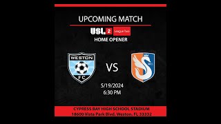 Weston FC vs Swan City  USL League Two [upl. by Quitt]