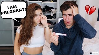 Pregnancy Prank On My Boyfriend EMOTIONAL [upl. by Roderigo]