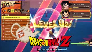 Fastest way to Level UpSacred Water Dragon Ball Z Kakarot [upl. by Dippold]