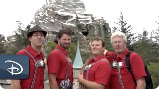 Matterhorn Climbers Point of View  Disneyland Park [upl. by Garrott185]