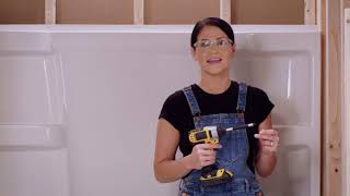 How to Install Delta® Hycroft™ Alcove Shower Walls [upl. by Socher254]