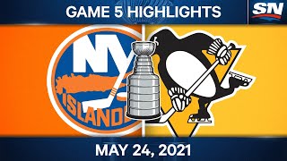 Pittsburgh Penguins vs New York Islanders Fight Night HD [upl. by Nylecsoj]