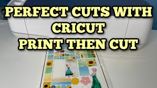 How to calibrate your Cricut machine for print then cut  fix bad cuts with Print and Cut [upl. by Bogie605]