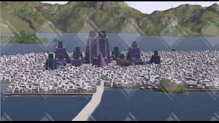 Virtual Reconstruction Ancient Aztec Tenochtitlan PROTOTYPE [upl. by Ahsirek875]