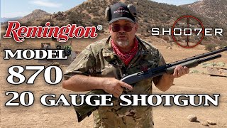 REMINGTON 870 20GAUGE SHOTGUN  SH007ER Reviews [upl. by Hecht]