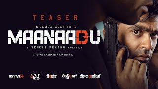 Maanaadu Official Teaser Released  STR  Kalyani  SJ Suryah  Venkat Prabhu  Yuvan  Maalaimalar [upl. by Leggett]