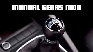 MANUAL CAR TRANSMISSION  GTA 5 PC Mods [upl. by Ahidam]