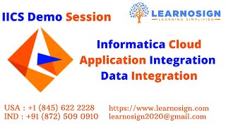 Informatica Cloud Training Demo  Informatica Cloud Tutorial  Online Training on IICS DI  AI [upl. by Ahsakat394]