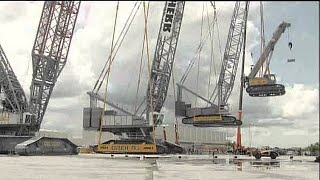 15 BIGGEST Cranes and Lifting Machines [upl. by Lothario]