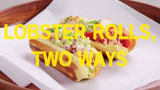 Andrew Zimmern Cooks Lobster Rolls Two Ways [upl. by Diley]