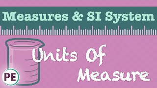 Units of Measure Scientific Measurements amp SI System [upl. by Aicilev]