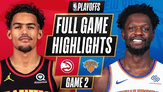 5 HAWKS at 4 KNICKS  FULL GAME HIGHLIGHTS  May 26 2021 [upl. by Anaujnas913]