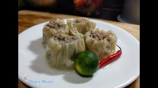 How to Make Siomai  Food Business Recipe [upl. by Rennerb]