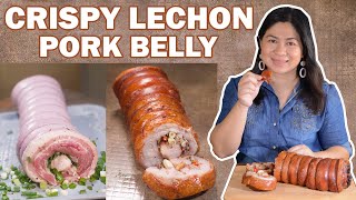 HOW TO MAKE THE BEST CRISPY LECHON PORK BELLY  Jenny’s Kitchen [upl. by Oicnedurp744]