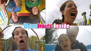 VLOG Manèges et Attractions Fun au Parc France Miniature  Mel amp Alex [upl. by Kirchner]