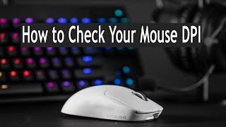 How to Check Mouse DPI  Test Mouse Sensitivity Online [upl. by Ahtnahc]