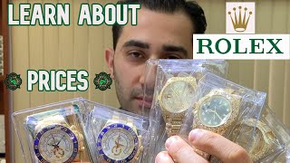 Whats the real price of Rolex Watches [upl. by Aretahs]