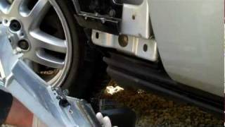 How to fit side steps to Range Rover L322  Vogue Part 1 [upl. by Aihsemot480]