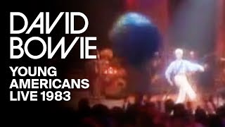 David Bowie  Young Americans Live 1983 [upl. by Nerred]