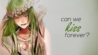 Nightcore  Can We Kiss Forever Kina  lyrics [upl. by Aitnyc294]