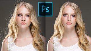 3 Steps to Remove Flyaway Hair FAST in Photoshop [upl. by Ettennek476]