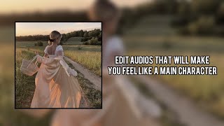 Edit audios that will make you feel like a main character [upl. by Asile824]