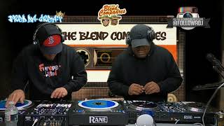 Episode 7  HipHop over RampB Beats  The Blend Compadres  djfreddagreat amp followadj [upl. by Lirva]