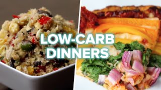 7 LowCarb Veggie Dinners [upl. by Aihsinat]