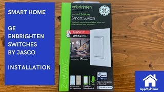 GE Enbrighten ZWave Plus Smart Switches with QuickFit™ and SimpleWire™ [upl. by Hau]