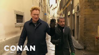 ConanItaly Preview Conan Speaks Italian  CONAN on TBS [upl. by Asus]