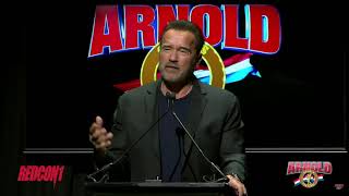 Arnold Schwarzenegger emotional speech Dedicating a new trophy to Franco Columbu [upl. by Donnell545]