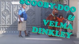 ScoobyDoo amp Velma Dinkley at Universal Studios Hollywood [upl. by Brinkema]