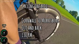 Cycling Cornwall to Morrisburg Ontario [upl. by Leynwad]