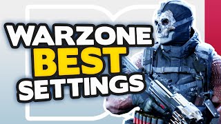 COD Warzone BEST settings for CONSOLE Xbox One amp PS4  PC  Warzone Tips [upl. by Aicilas]