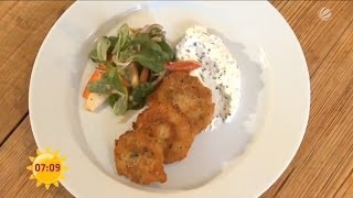 Leben und genießen Das Sellerieschnitzel  Sat1 Frühstücksfernsehen [upl. by Gnal]