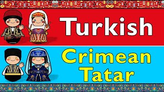 TURKIC TURKISH amp CRIMEAN TATAR [upl. by Jaynell]