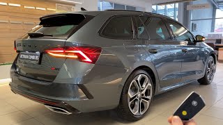 New SKODA Octavia RS Combi 2021 20 TDI  FULL indepth REVIEW 4x4 200 HP [upl. by Nattirb]