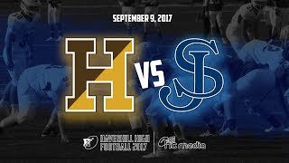 Haverhill High Football vs St Johns Prep  September 9 2017 [upl. by Hannah]