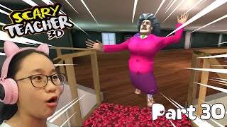 Scary Teacher 3D New Levels 2021  Part 30  Catwalk Catastrophe Walkthrough [upl. by Sassan]