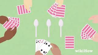 How to Play Spoons the card game [upl. by Hairym]